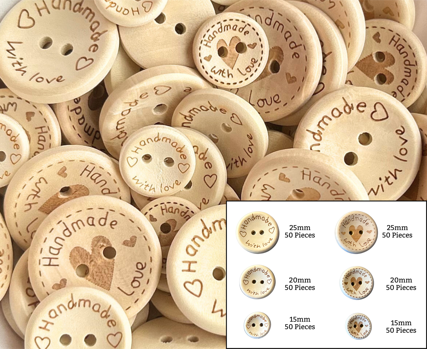 The Popular 'Handmade with Love' 300 Piece Bundle