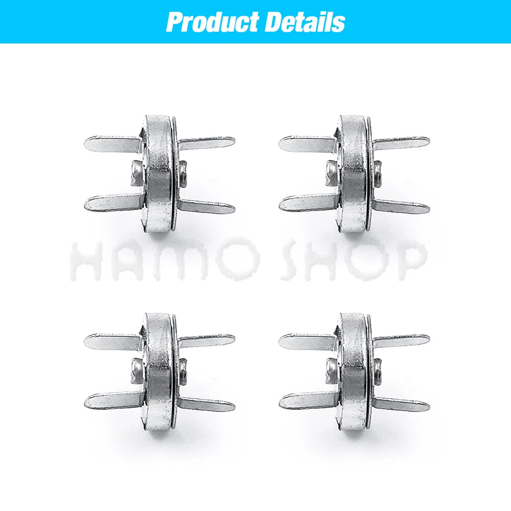 Magnetic Snap Fasteners, No Sewing Necessary! 14-18mm / 10sets