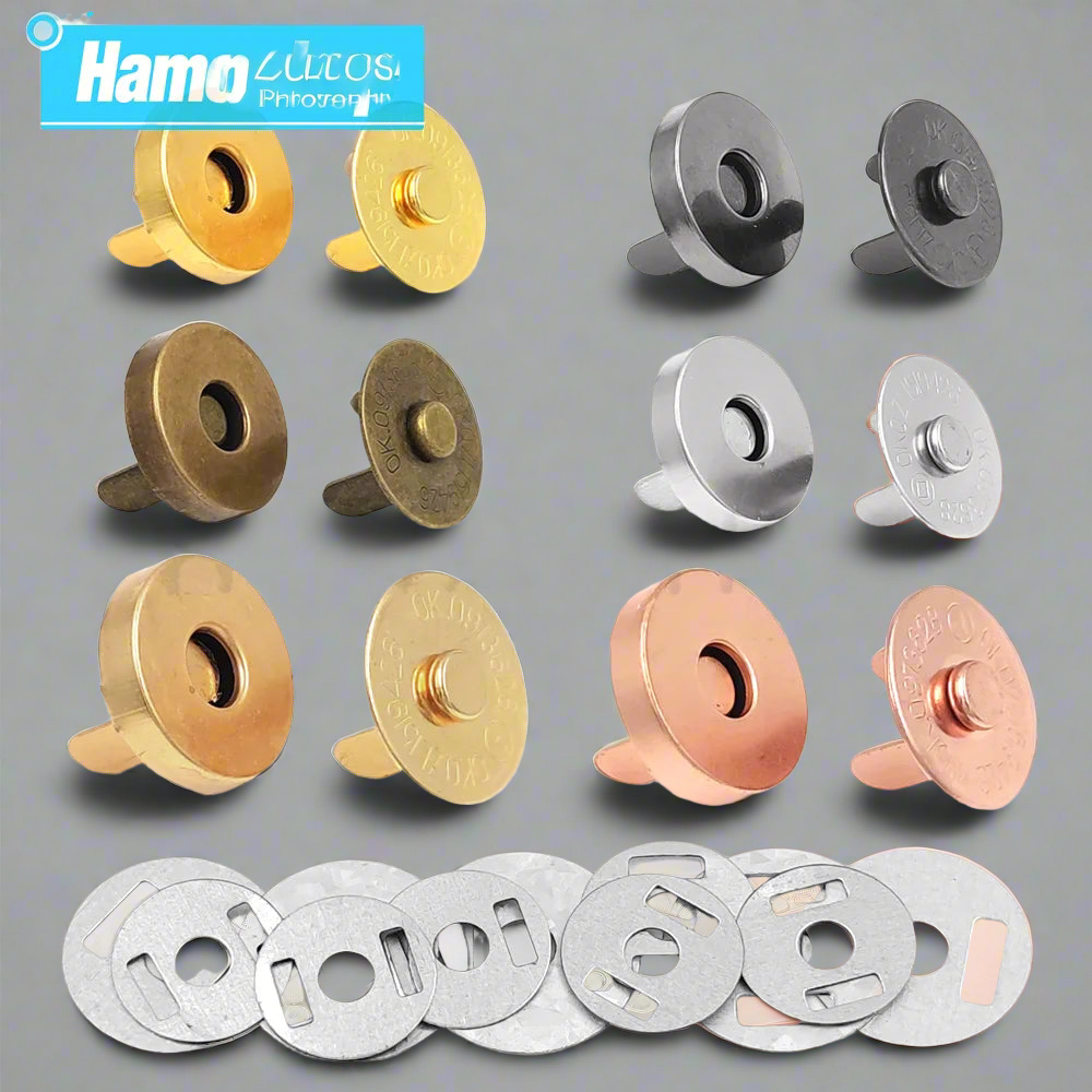 Magnetic Snap Fasteners, No Sewing Necessary! 14-18mm / 10sets