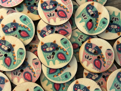 Cute Kitty Mix - 25mm / 30 pieces