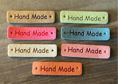 Rectangular Sew-In Labels - 1.5" x .375" / 20 pieces