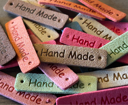 Rectangular Sew-In Labels - 1.5" x .375" / 20 pieces