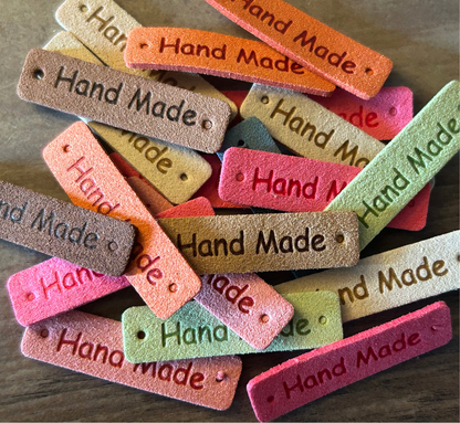 Rectangular Sew-In Labels - 1.5" x .375" / 20 pieces